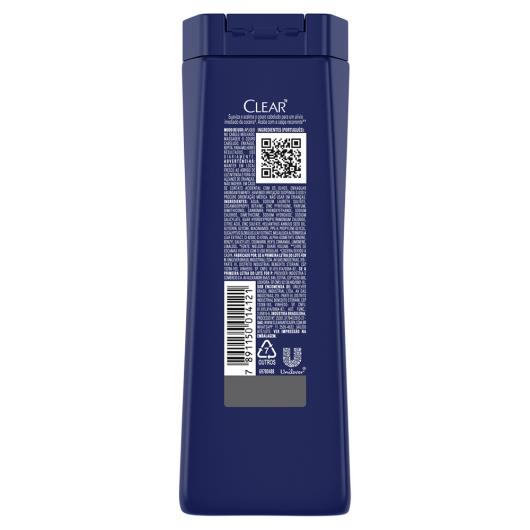 Shampoo Anticaspa Controle e Alívio da Coceira Clear Men Frasco 400ml - Imagem em destaque