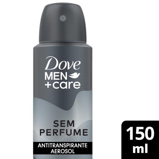 Desodorante Aerosol Dove Men+Care Sem Perfume 150ml - Imagem em destaque
