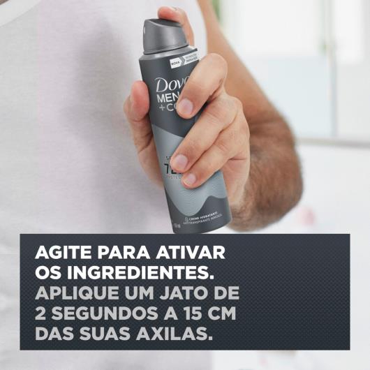 Desodorante Aerosol Dove Men+Care Sem Perfume 150ml - Imagem em destaque