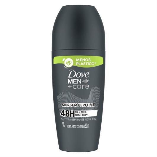 Antitranspirante Roll-On sem Perfume Dove Men+Care 50ml - Imagem em destaque