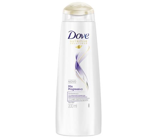 Shampoo Dove pós progressiva 200ml - Imagem em destaque