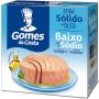 Atum Sólido em Óleo Gomes da Costa Baixo teor de sódio Caixa 120g