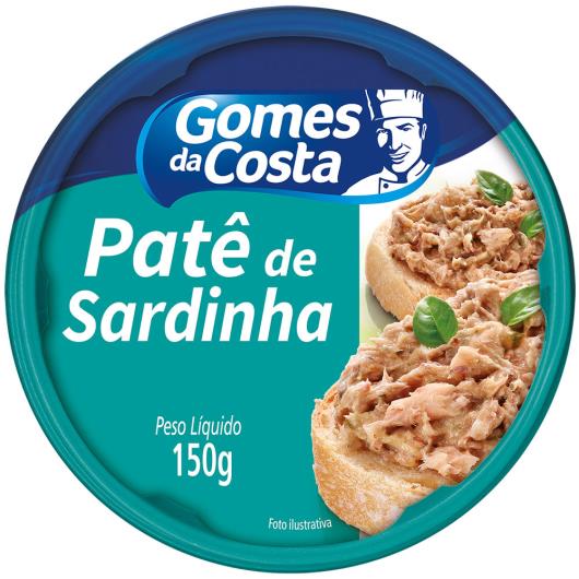 Patê GDC de sardinha cremoso 150g - Imagem em destaque