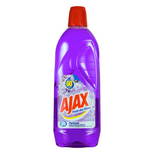 Limpador Perfumado Flores de Lavanda Ajax Festa das Flores Frasco 1l - Imagem em destaque