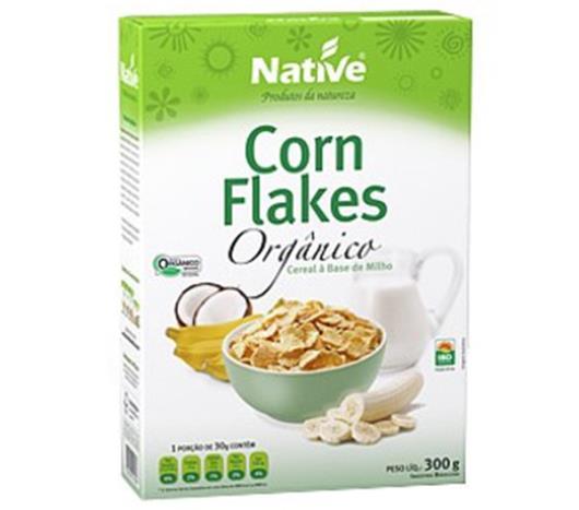Cereal matinal Native orgânico corn flakes 300g - Imagem em destaque