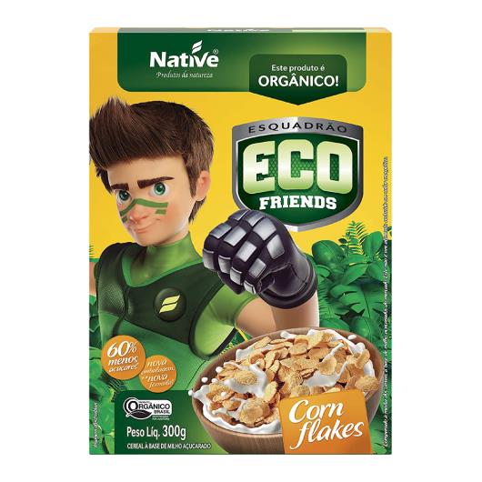 Cereal Eco Friends Corn Flakes Orgânico Native 300g - Imagem em destaque