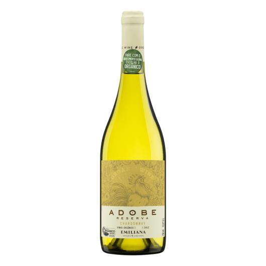 Vinho Chileno Branco Seco Adobe Chardonnay Valle de Casablanca Garrafa 750ml - Imagem em destaque