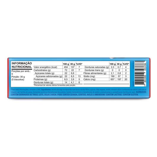Biscoito PASSATEMPO Leite 150g - Imagem em destaque