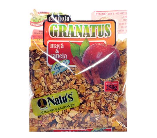 Granola de maçã com canela Granatu's Light 250g - Imagem em destaque