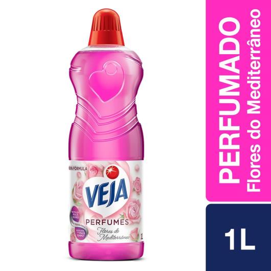 Limpador Perfumado Veja Flores do Mediterrâneo- 1L - Imagem em destaque