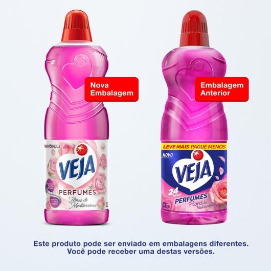 Limpador Perfumado Veja Flores do Mediterrâneo- 1L - Imagem em destaque