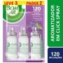 Aromatizador Bom Ar Click Spray Refil Leve 3 Pague 2 Campos de Lavanda