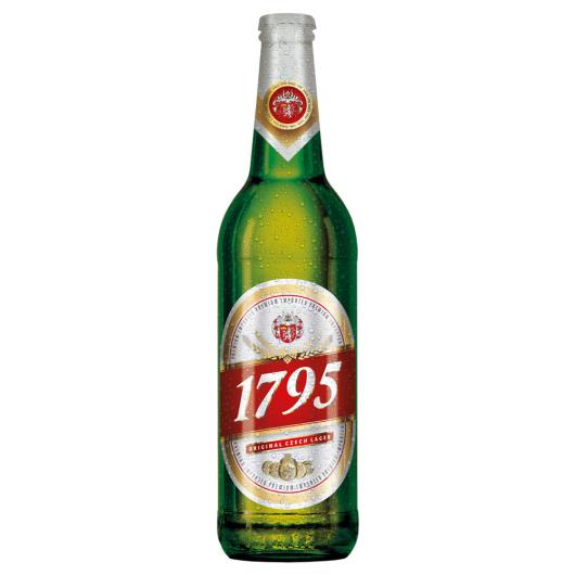 Cerveja Tcheca 1795 Budejovické pivo garrafa 550ml - Imagem em destaque