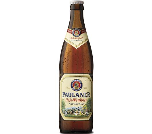 Cerveja Paulaner Hefe-Weissbier Naturtrub 500ml - Imagem em destaque