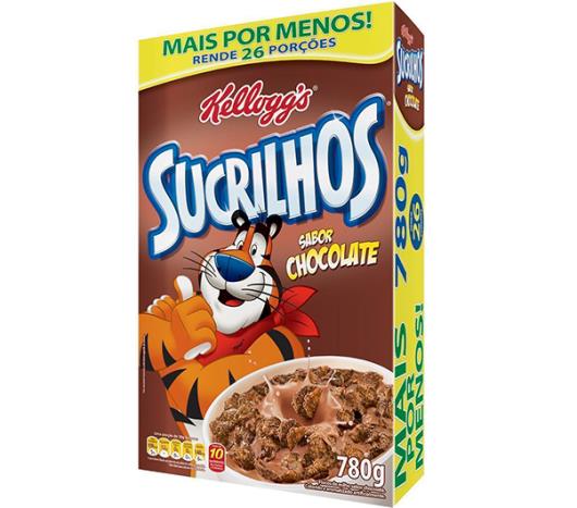Cereal matinal Kellogg's Sucrilhos chocolate 780g - Imagem em destaque