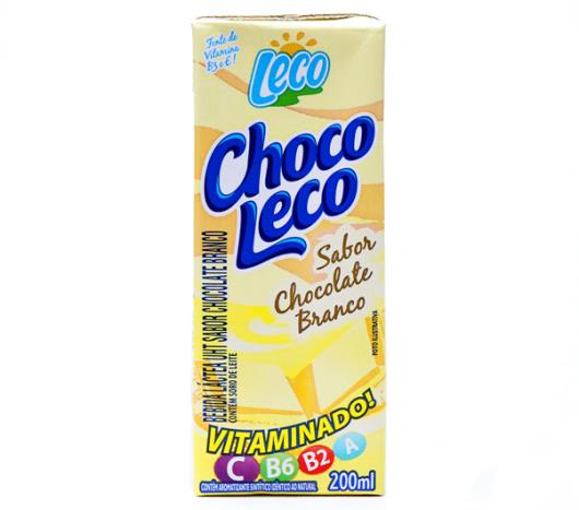 Bebida Láctea Choco Leco Chocolate Branco 200g - Imagem em destaque