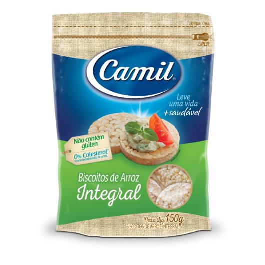 Biscoito de Arroz Integral Camil 150g - Imagem em destaque