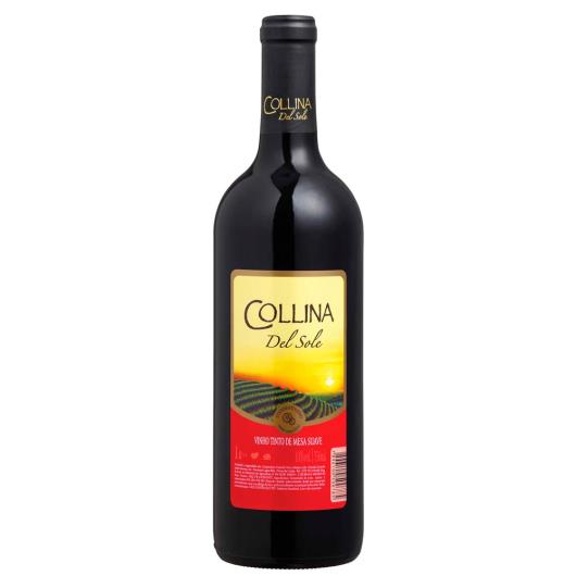 Vinho Collina Del Sole Tinto Suave 750ml - Imagem em destaque