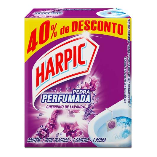 Harpic pedra sanitária aroma plus lavanda 25g 40% de desconto - Imagem em destaque