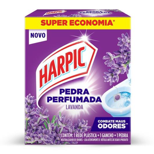 Pedra sanitária sanitária lavanda Harpic embalagem econômica Unidade - Imagem em destaque