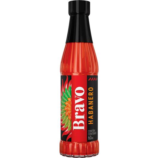 Molho de Pimenta Habanero BRAVO 60ml - Imagem em destaque