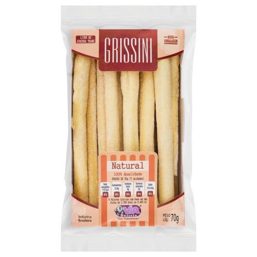 Grissini natural Via Delícia 70g - Imagem em destaque