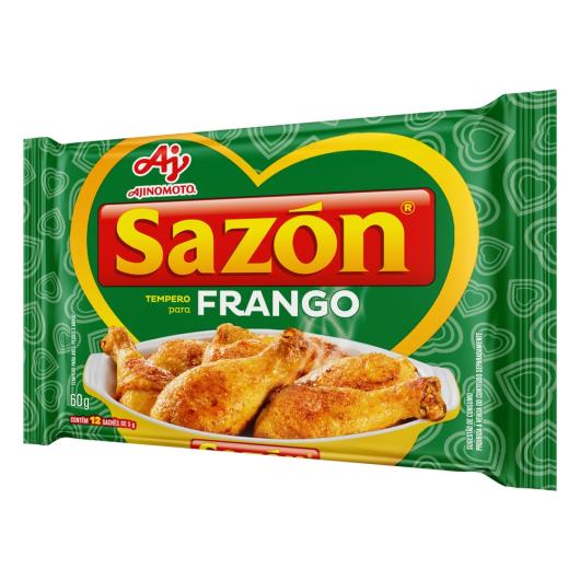 Tempero para Frango Sazón Pacote 60g 12 Unidades - Imagem em destaque