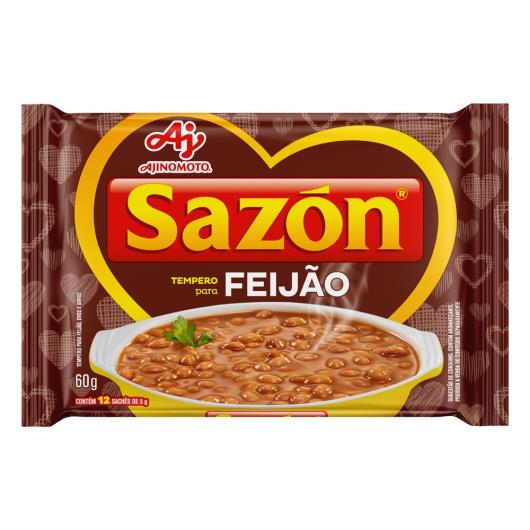 Tempero para Feijão Sazón Pacote 60g 12 Unidades - Imagem em destaque
