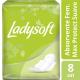 ABSORVENTE FEMININO LADYSOFT NORMAL SUAVE COM ABAS 8 UNIDADES - Imagem 7896061980015.jpg em miniatúra