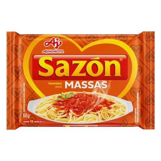 Tempero para Massas Sazón Pacote 60g 12 Unidades - Imagem em destaque