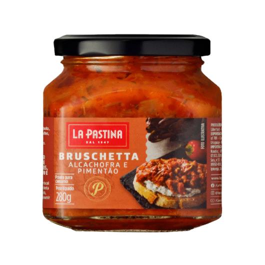 Bruschetta De Alcachofra Com Pimentão La Pastina 280G - Imagem em destaque