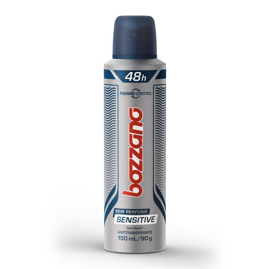 Desodorante Antitranspirante Aerossol Masculino Bozzano Sensitive 150ml - Imagem em destaque