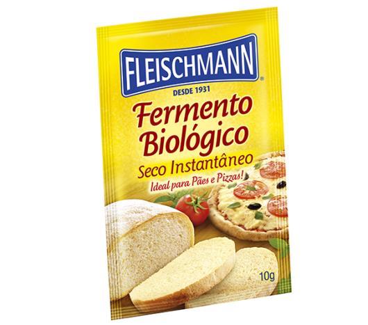 Fermento Fleischmann biológico seco instantâneo 10g - Imagem em destaque