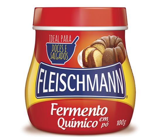 Fermento Fleischmann em pó 100g - Imagem em destaque