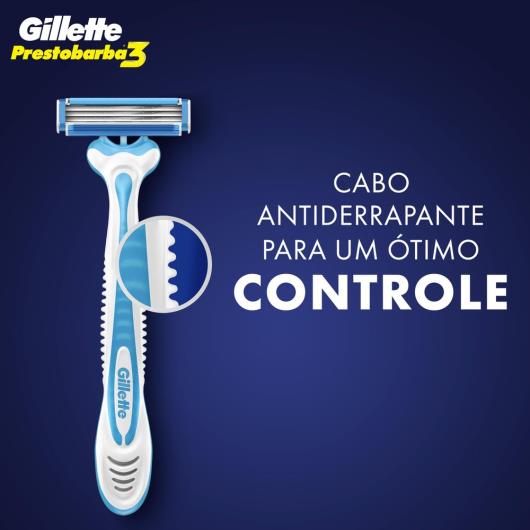 Aparelho de Barbear Descartável Gillette Prestobarba3 Cool c/4 Unidades - Imagem em destaque