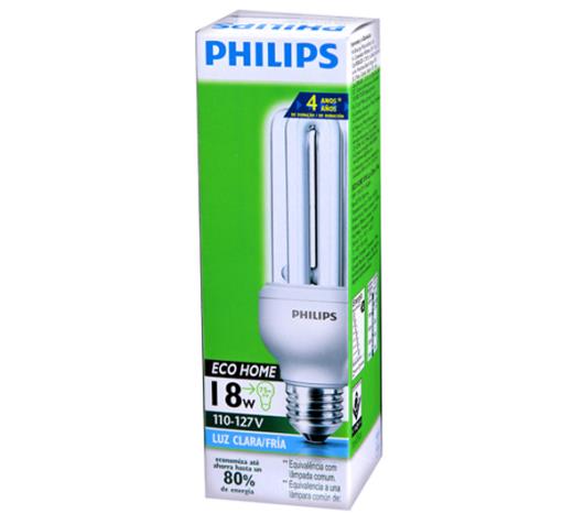 Lâmpada Philips Eco Hight Clara 18Wx127V Unidade - Imagem em destaque