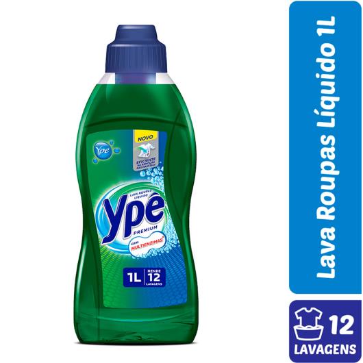 Lava roupas líquido Tixan Ypê premium 1L - Imagem em destaque
