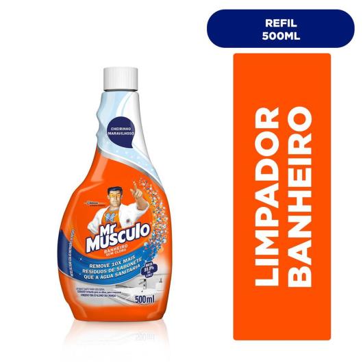 Limpador Mr Músculo Banheiro Total Refil 500ml - Imagem em destaque