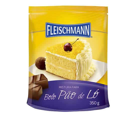 Mistura para bolo Fleischmann sabor pão de ló 350g - Imagem em destaque