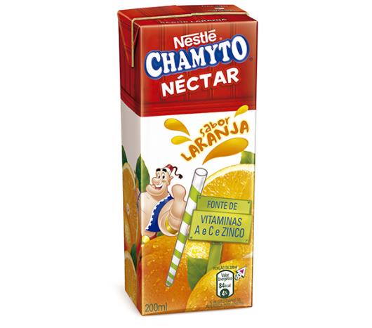 Néctar chamyto sabor laranja Nestlé 200 ml - Imagem em destaque