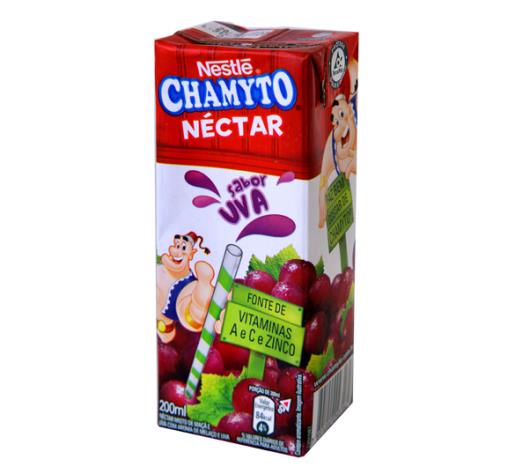 Néctar chamyto sabor uva Nestlé 200 ml - Imagem em destaque