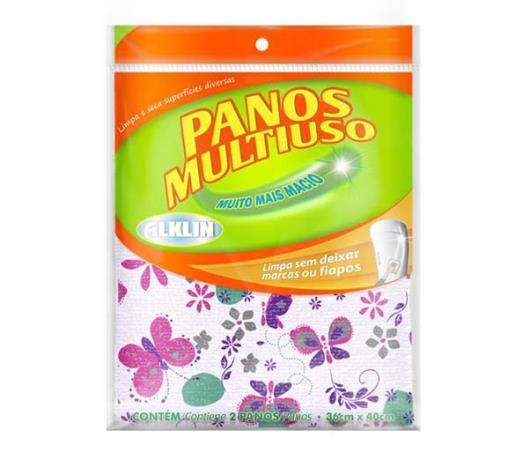 Pano Alklin Multiuso Estampado 2 unidades - Imagem em destaque