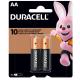 Pilha Duracell Alcalina AA com 2 unidades - Imagem 1000016204-2.jpg em miniatúra