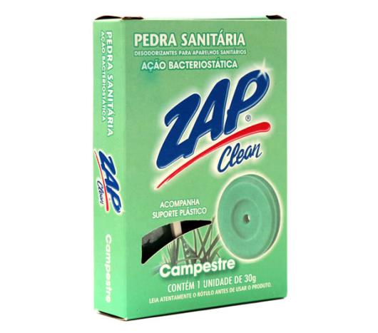 Desodorizador Zap pedra sanitária clean campestre 25g - Imagem em destaque