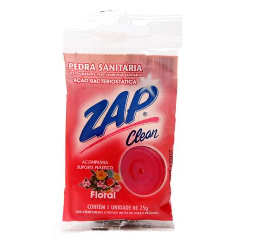 Desodorizador Zap pedra sanitária clean floral 25g - Imagem em destaque