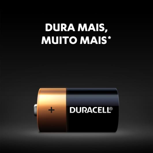 Pilha Alcalina C média DURACELL com 2 unidades - Imagem em destaque