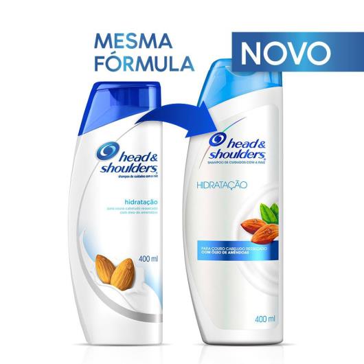 Shampoo Head&Shoulders Hidratação 400ml - Imagem em destaque