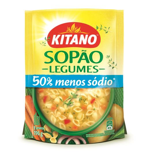 Sopão Kitano Legumes com Macarrão 196g - Imagem em destaque