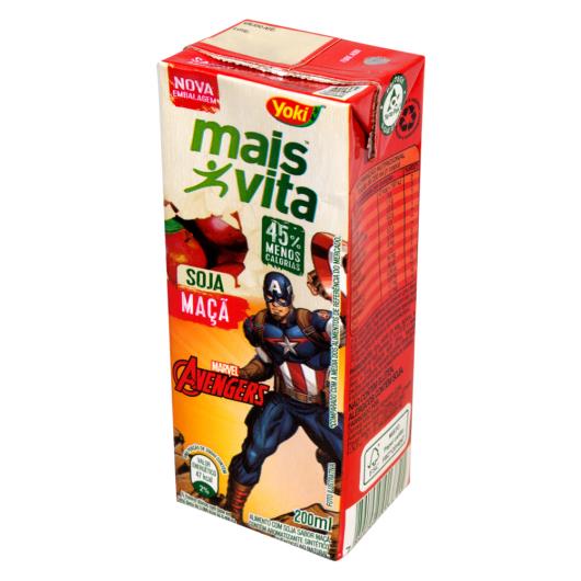 Bebida de Soja Yoki Mais Vita Maçã  Avengers 200ml - Imagem em destaque
