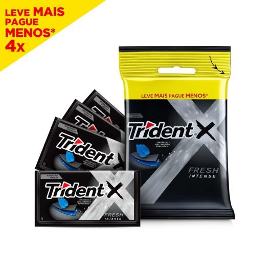 Chiclete Trident Xfresh Intense Bag com 4 unidades - Imagem em destaque